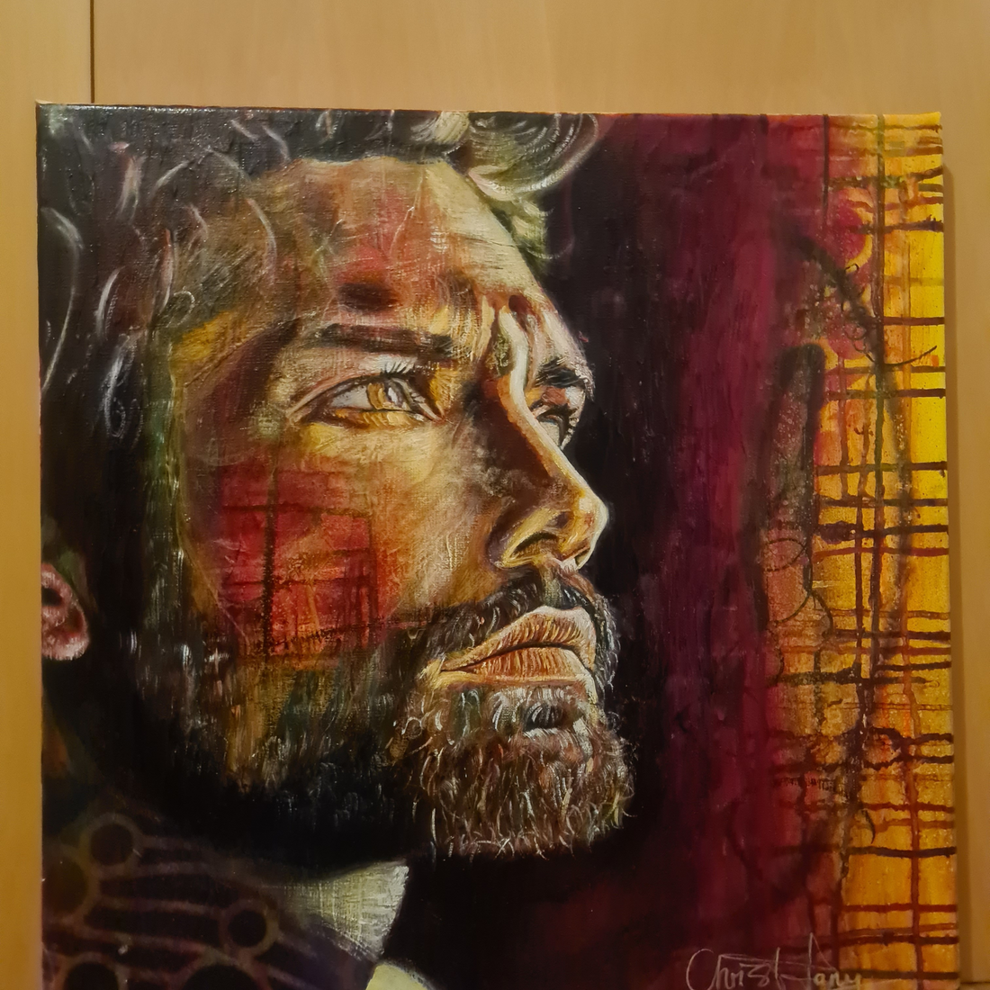art portrait symbolizes higher goals