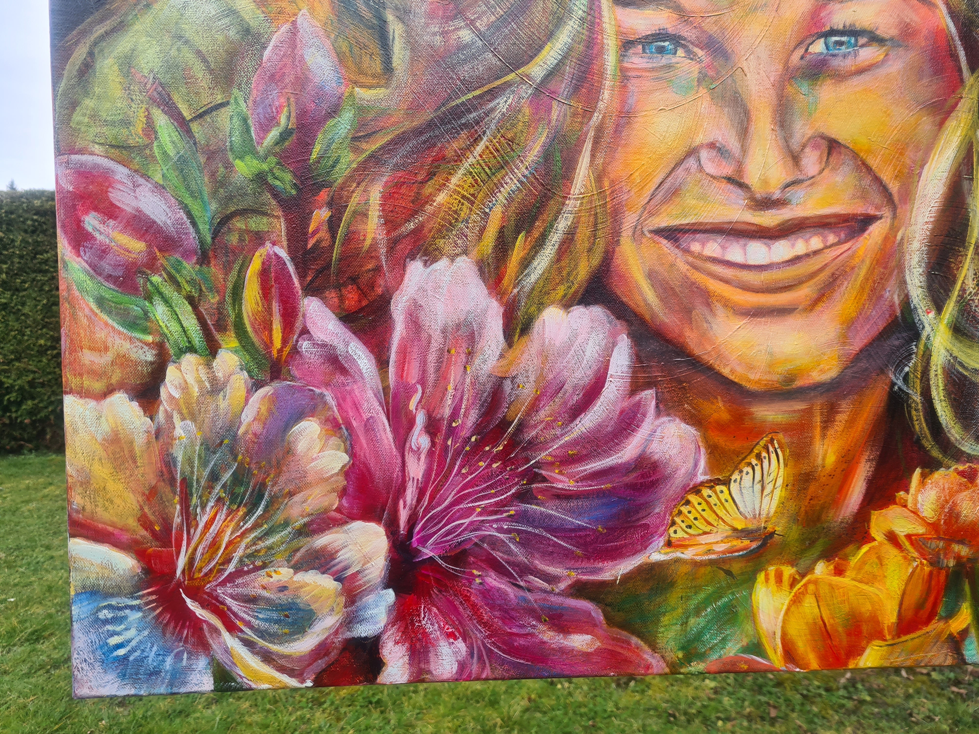 Fulfilled life - Floral Canvas Wall Art