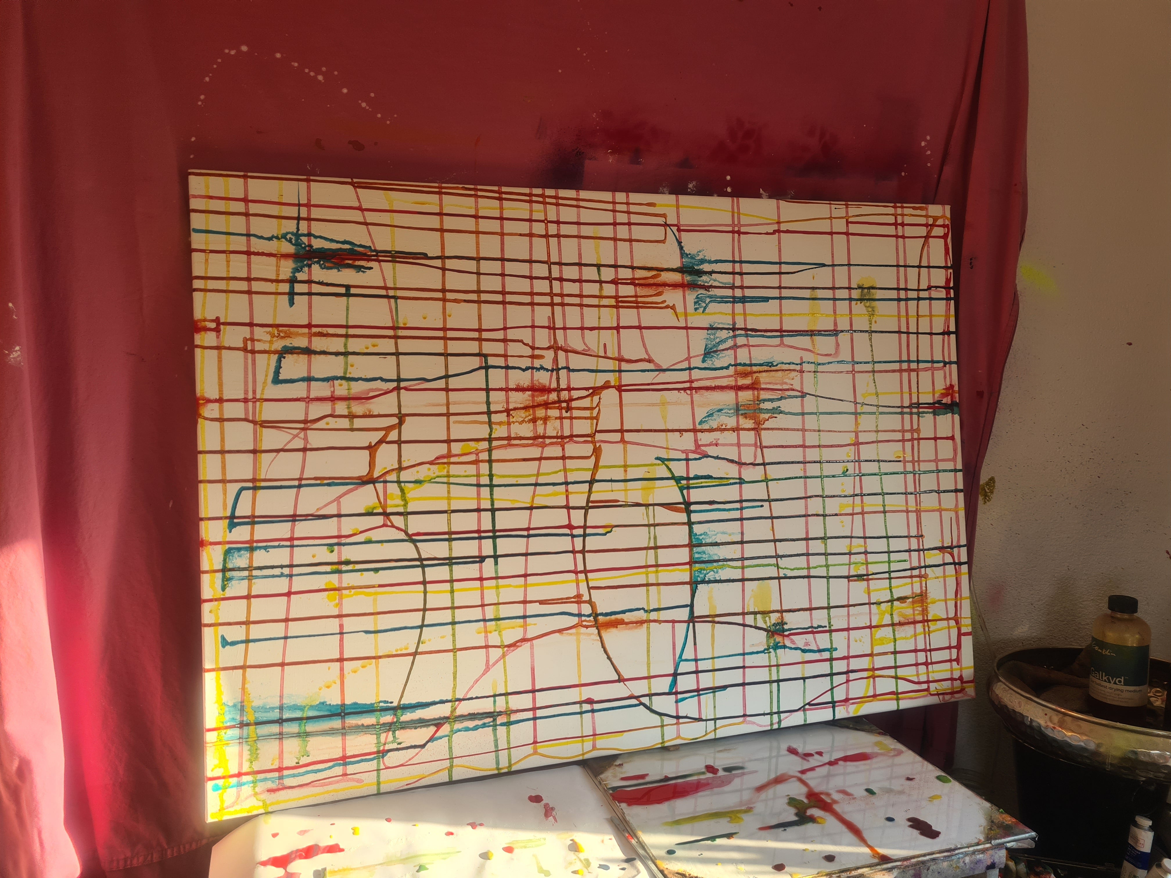 „Joy Belongs to You" – Originales Ölgemälde auf Leinwand | 100×80 cm | Christfany