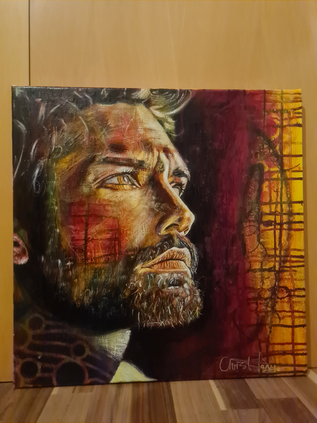 art portrait symbolizes higher goals
