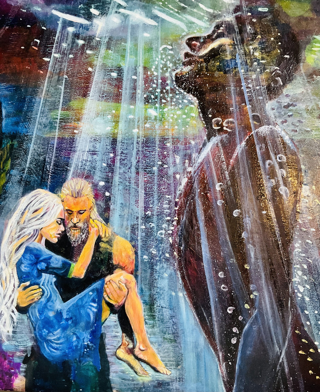 wall art canvas symbolizing dream of rescue